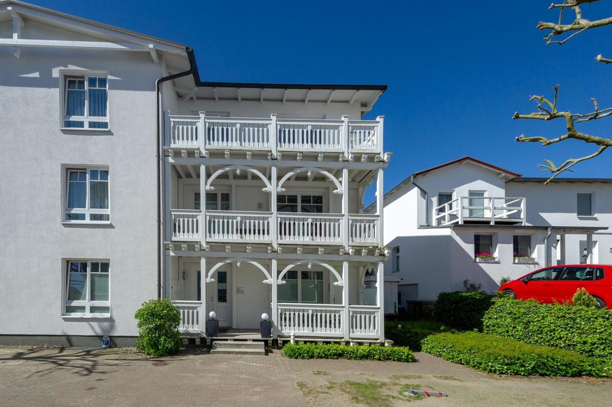 Haus "Seydlitz" In Binz - Wg15 "Lubin" Mit Terrasse Strandnah Exterior foto